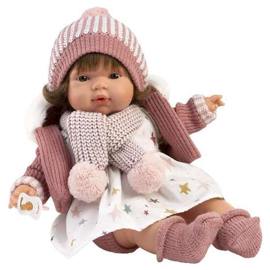 MUÑECA LOLA LLORONA 38CM CON CUERPO DE TELA Y MECANISMO DE SONIDO image 3