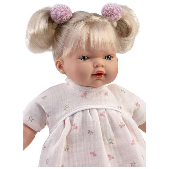 MUÑECA ROBERTA LLORONA 33CM CON CUERPO DE TELA Y CHUPETE INCLUIDO image 1