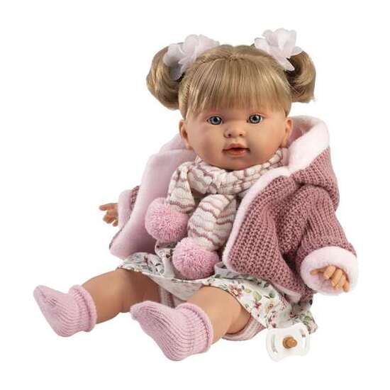 MUÑECA ALEXANDRA LLORONA 42CM CON CUERPO DE TELA Y MECANISMO DE SONIDO image 3