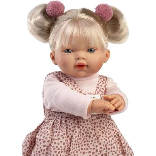 MUÑECA ROBERTA LLORONA CON CUERPO DE TELA 33CM. CON SONIDO image 1