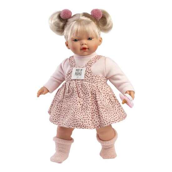 MUÑECA ROBERTA LLORONA CON CUERPO DE TELA 33CM. CON SONIDO image 2