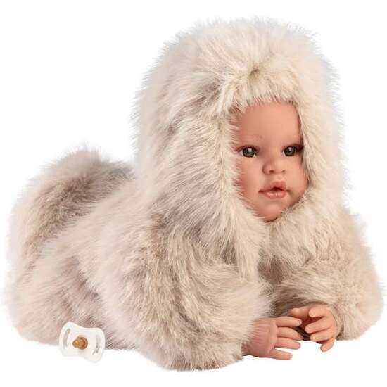 MUÑECO LEO LLORON CON BUZO DE PELUCHE 45 CM. CUERPO DE TELA Y MECANISMO DE SONIDO image 3