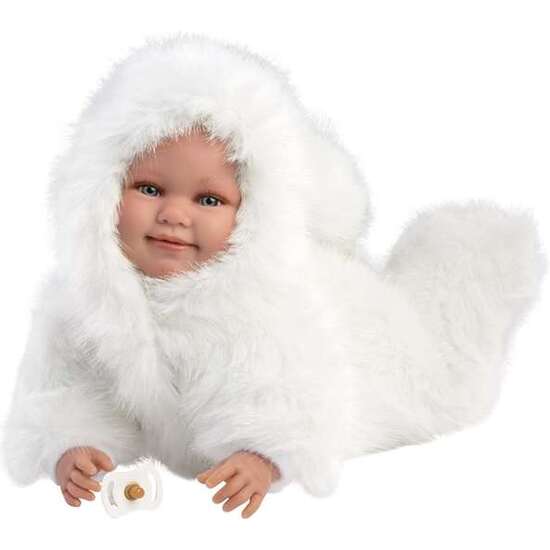 MUÑECO LUKA SONRISAS BUZO BLANCO45 CM image 0