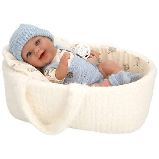 MUÑECA ELEGANCE 33 CM GADI AZUL C/CAPAZO C/BOLSA (CUERPO VINYL, SEXO NIÑO) image 0