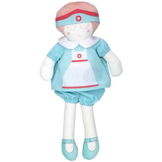 MUÑECA ELEGANCE 34 CM  MUÑECAS TRAPO ENFERMERA image 0