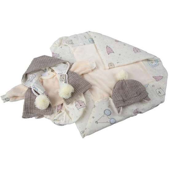 CONJUNTO DE ROPA REBORN PREMIUM 40 CM (SURTIDO 4 MODELOS) 51X32.5X4 CM - MODELOS SURTIDOS image 0