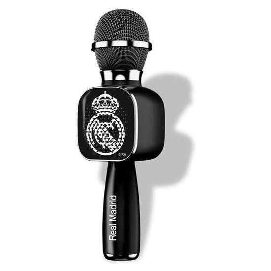 MICROFONO BLUETOOTH REAL MADRID CON MELODIAS image 0