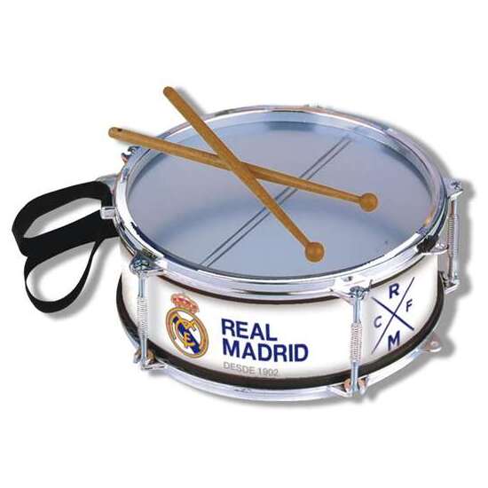 TAMBOR "SOUNDER" METALIZADO REAL MADRID image 0