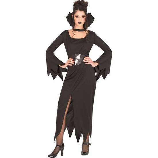 DISFRAZ ADULTO VAMPIRESA TINIEBLAS image 0