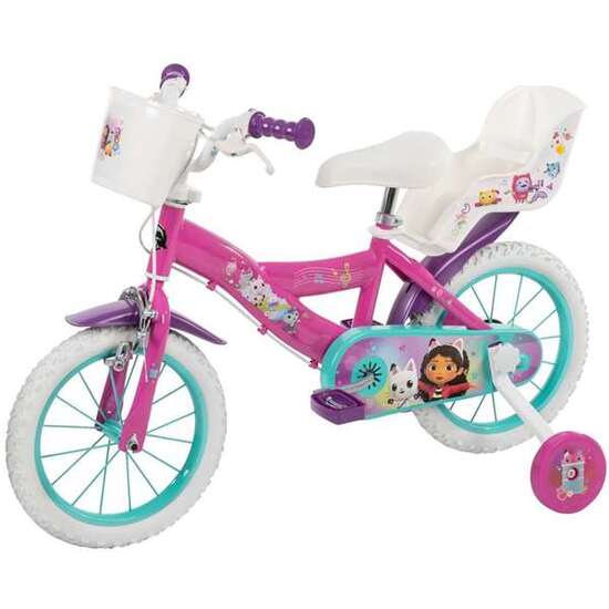 BICICLETA GABBY DOLLHOUSE 14" (4/6 AÑOS) image 1