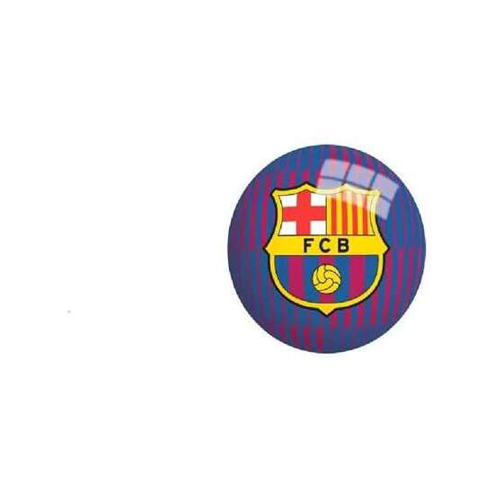 PELOTA BARCELONA 13CM  (HINCHADA) image 0