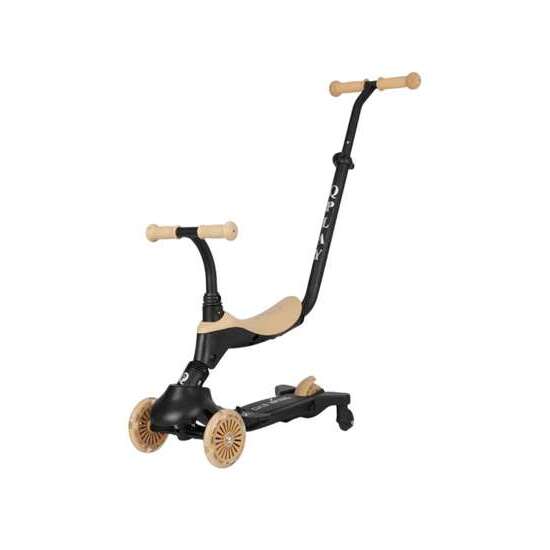 PATINETE QPLAY/SEMA  EVO -  BEIGE  6 EN 1  CON LUCES image 0