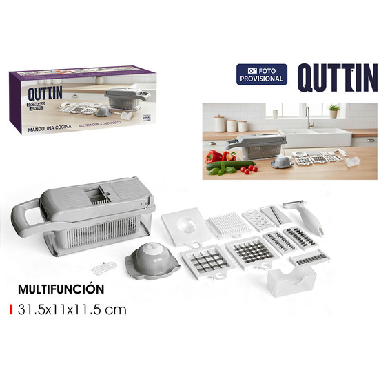 CORTADOR ALIMENTOS MULTIFUNCIONAL QUTTIN image 0