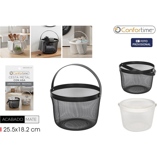 CESTA METAL ORDENAC.REDO.ASA METAL CONFORTIME image 0
