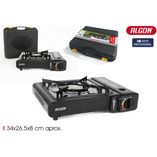 HORNILLO 1 FUEGO GAS PORTATIL ALGON BBQ image 0
