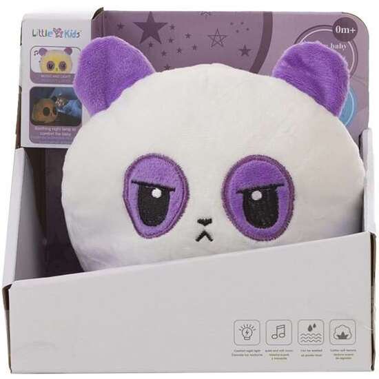 SOOTHE PANDA CUDDLE TOY WITH NIGHT LIGHT AND MUSIC 24 CM image 1