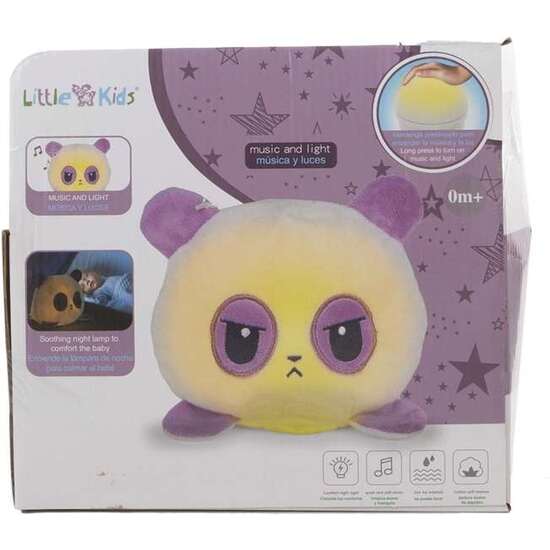 SOOTHE PANDA CUDDLE TOY WITH NIGHT LIGHT AND MUSIC 24 CM image 2