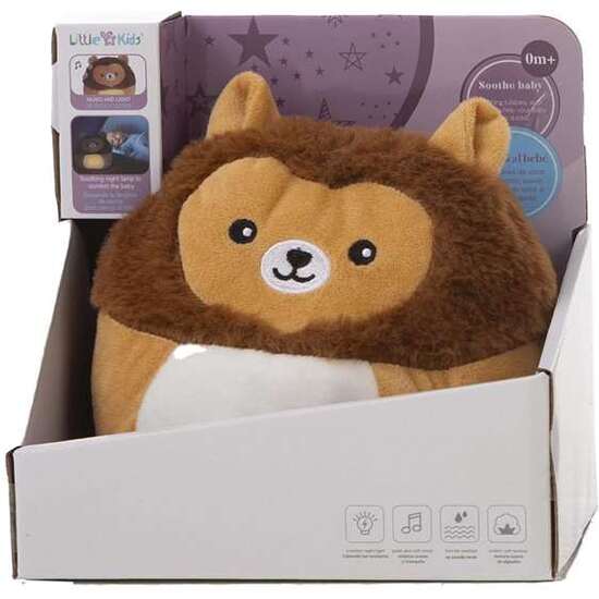 SOOTHE LION CUDDLE TOY WITH NIGHT LIGHT AND MUSIC 24 CM image 1