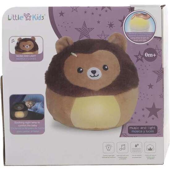SOOTHE LION CUDDLE TOY WITH NIGHT LIGHT AND MUSIC 24 CM image 2