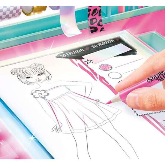ESTUDIO UÑAS FASHION DESIGNER CON LUZ.CREA MODERNAS PULSERAS,AÑADE CUENTAS Y ABALORIOS 34X31X8CM image 3