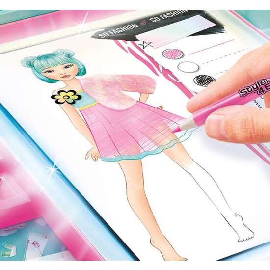 ESTUDIO UÑAS FASHION DESIGNER CON LUZ.CREA MODERNAS PULSERAS,AÑADE CUENTAS Y ABALORIOS 34X31X8CM image 4