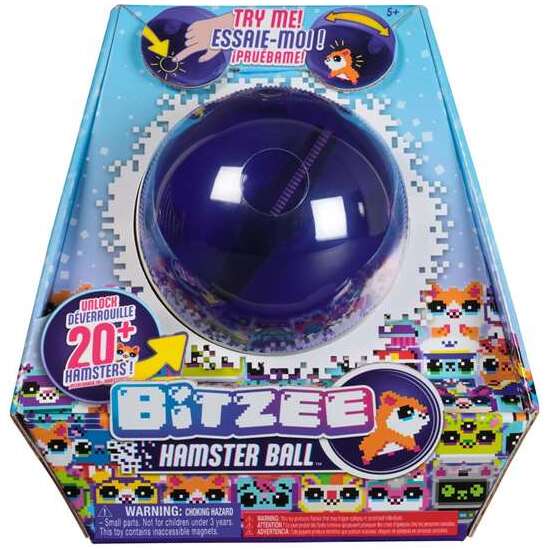 MASCOTA DIGITAL BITZEE HAMSTERBALL.PERSONALIZA LA MASCOTA CON 25 ACCESORIOS. 19,05X20X12,07 CM image 4