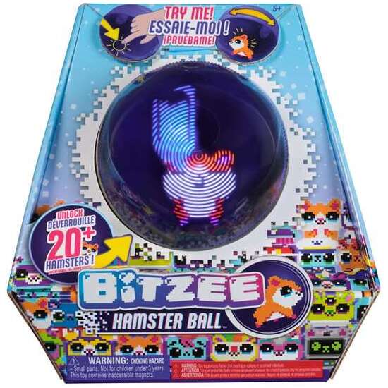 MASCOTA DIGITAL BITZEE HAMSTERBALL.PERSONALIZA LA MASCOTA CON 25 ACCESORIOS. 19,05X20X12,07 CM image 5
