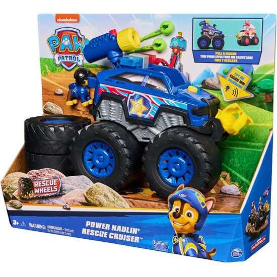 VEHÍCULO PAW PATROL  DELUXE CHASE RESCUE WHEELS 35,88X43,18X13,65 CM image 0