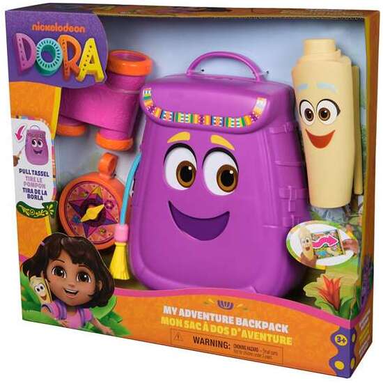 MOCHILA DE AVENTURAS DORA LA EXPLORADORA. 30,48X32,99X8 CM. image 0