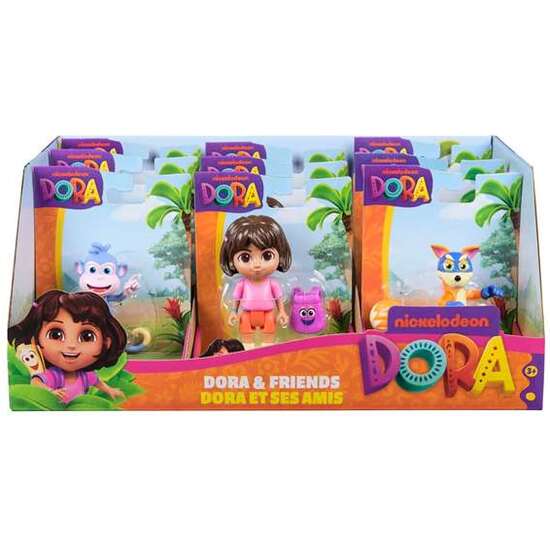 FIGURAS DORA LA EXPLORADORA Y AMIGOS. 12,07X9,53X6,03 CM - MODELOS SURTIDOS image 0