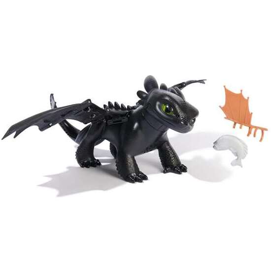 DRAGÓN TOOTHLESS INTERACTIVO DOMA Y ENTRENA CON 5 PERSONALIDADES Y MAS DE 60 SONIDOS Y REACCIONES. 25,4X33X20,3 CM image 2