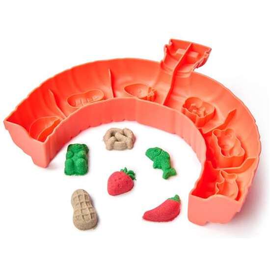 JUEGO ARENA MOLDEABLE KINETIC SAND SQUISH PIZZA. 27,94X25,4X5,08 CM. image 5