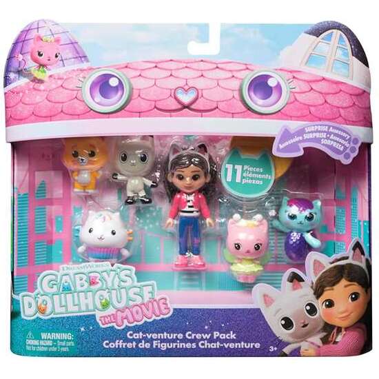 FIGURA LA CASA DE MUÑECAS DE GABBY LA PELICULA PACK DE 2 UNIDADES.  - MODELOS SURTIDOS image 4