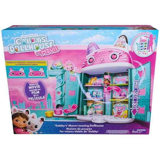 CASA DE MUÑECAS DE LA PELICULA LA CASA DE MUÑECAS DE GABBY. INCLUYE 1 FIGURA Y 8 ACCESORIOS. 43,18X55,88X13,34 CM. image 1
