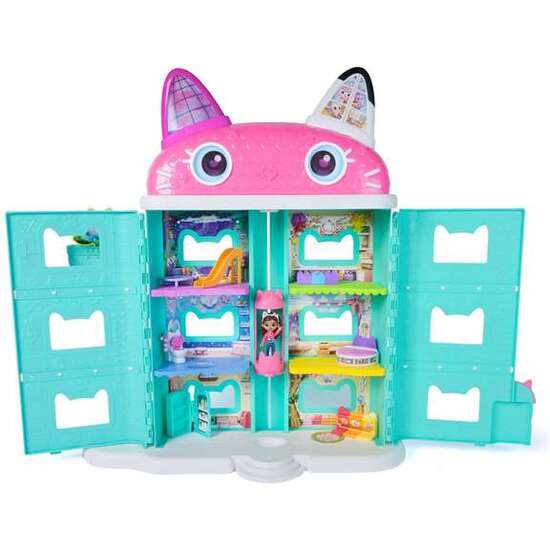 CASA DE MUÑECAS DE LA PELICULA LA CASA DE MUÑECAS DE GABBY. INCLUYE 1 FIGURA Y 8 ACCESORIOS. 43,18X55,88X13,34 CM. image 3