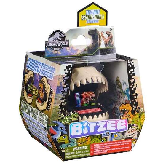MASCOTA DIGITAL BITZEE JURASSIC WORLD. ENTRENA A TUS DINOS PARA LAS BATALLAS!! 17,15X14,78X11,68 CM image 1