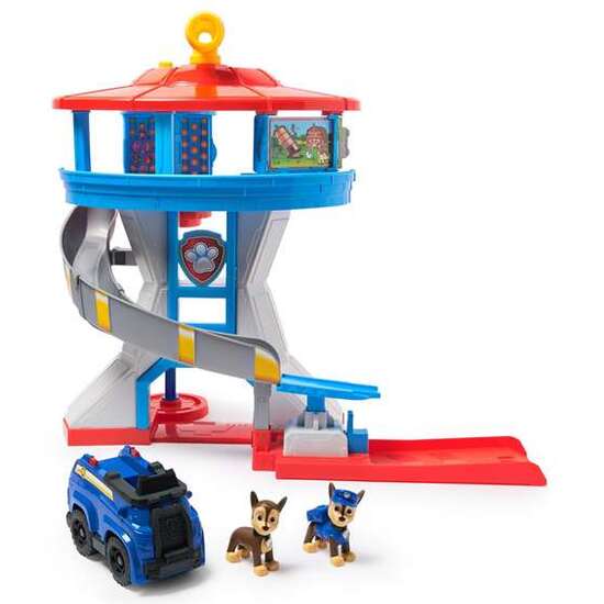 CENTRO DE MANDO TORRE DE CONTROL PAW PATROL. INCLUYE 2 CACHORROS Y CARTGAS DE MISIÓN. 50 CM image 3