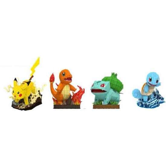 FIGURA CONSTRUCCIÓN POKEMON 4 D. 26,67X21,59X4,06 CM. - MODELOS SURTIDOS image 1