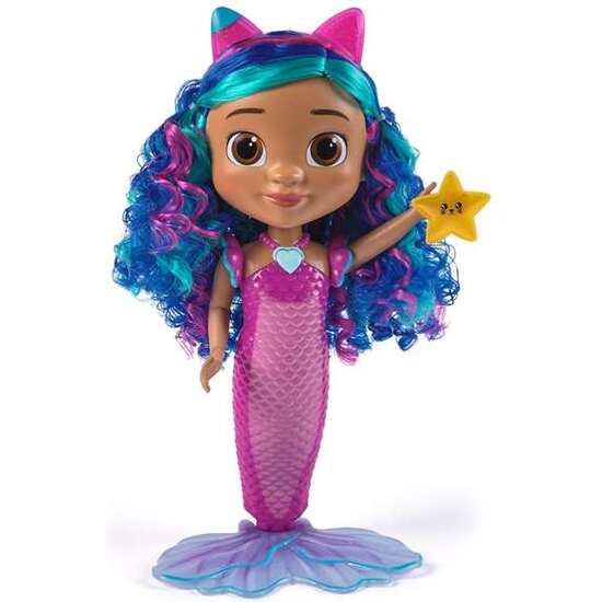 MUÑECA SIRENA INTERACTIVA LA CASA DE MUÑECAS DE GABBY LA PELICULA CON LUCES Y SONIDOS. image 2