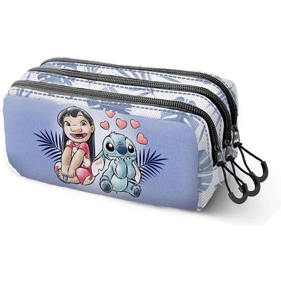 ESTUCHE PORTATODO TRICK FAN 2.2 LILO Y STITCH COUPLE 23 X10 X11 CM image 0