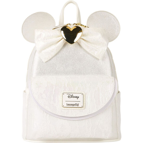 MOCHILA BODA MINNIE DISNEY LOUNGEFLY 26CM image 0