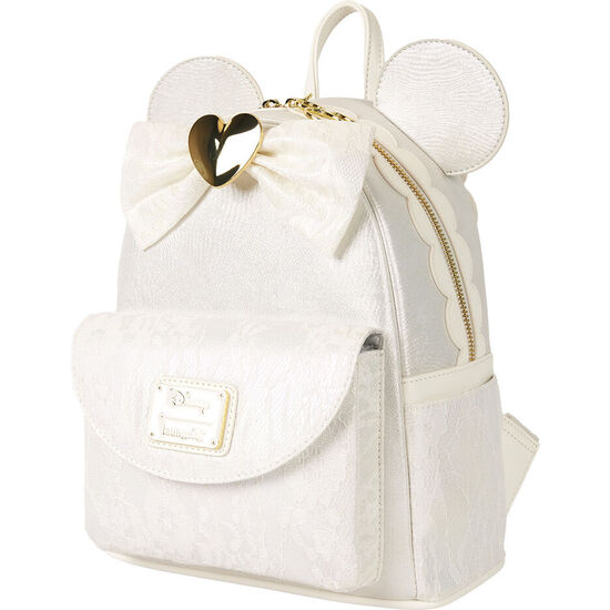 MOCHILA BODA MINNIE DISNEY LOUNGEFLY 26CM image 1