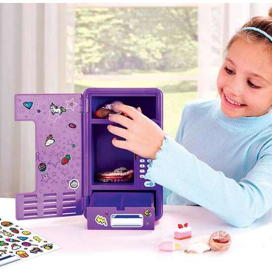 TAQUILLA SECRETA KIDISECRETS LOCKER MORADA CON NUEVOS ACCESORIOS (BOLI, POSIT Y PEGATINAS INCLUIDAS) 25X12X33 CM image 1