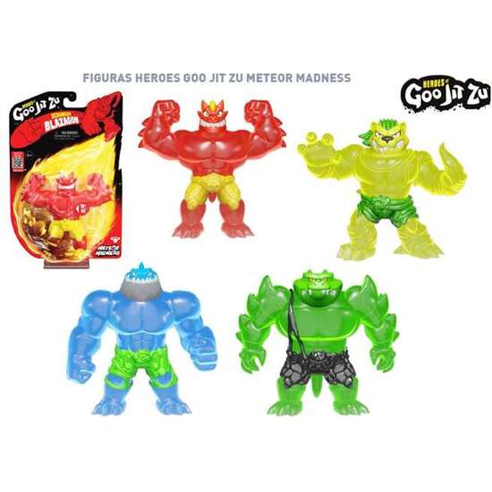 FIGURA ESTIRABLE HEROES GOO JIT ZU METEOR MADNESS 22X15X8 CM - MODELOS SURTIDOS image 1