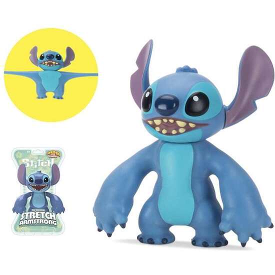 FIGURA ESTIRABLE STITCH 13 CM. CON UNA TEXTURA INIGUALABLE. image 0