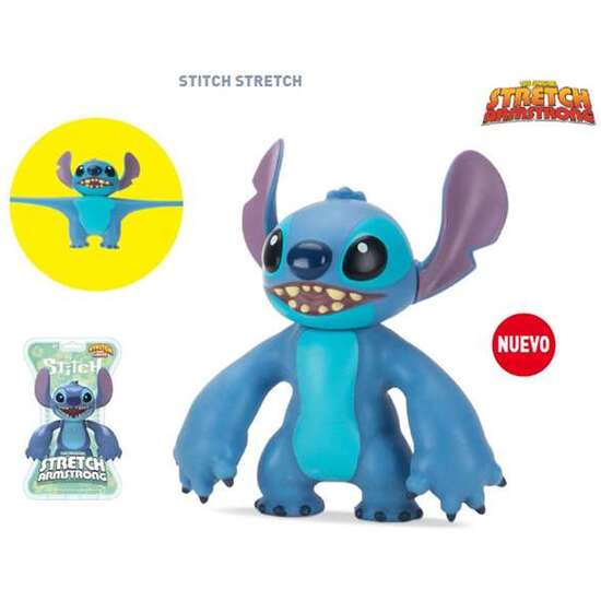 FIGURA ESTIRABLE STITCH 13 CM. CON UNA TEXTURA INIGUALABLE. image 1