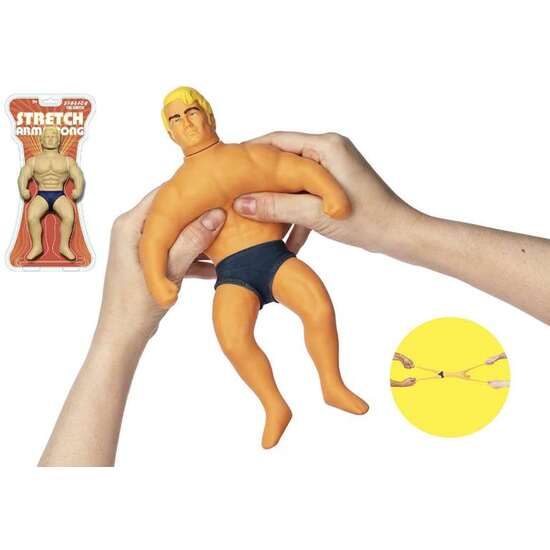 FIGURA ESTIRABLE STRETCH ARMSTRONG CLÁSICO. 25 CM image 1
