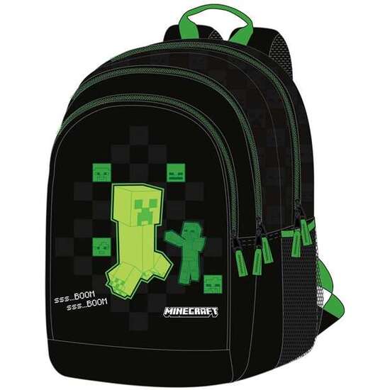 MOCHILA PRIMARIA MINECRAFT  44 X 30 X 20 CM. image 0