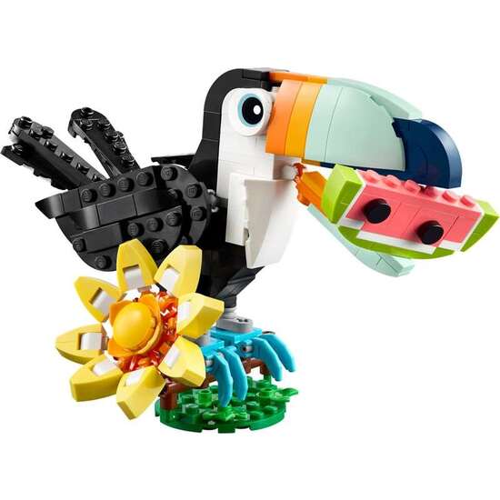JUEGO DE CONSTRUCCION FAUNA SALVAJE: TUCÁN TROPICAL LEGO CREATOR image 1