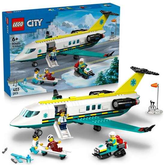 AMBULANCIA AÉREA DE EMERGENCIA LEGO CITY BIG VEHICLES image 1